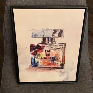 Bathroom/Beauty Room Channel-theme Perfume Canvas Art Set of 2